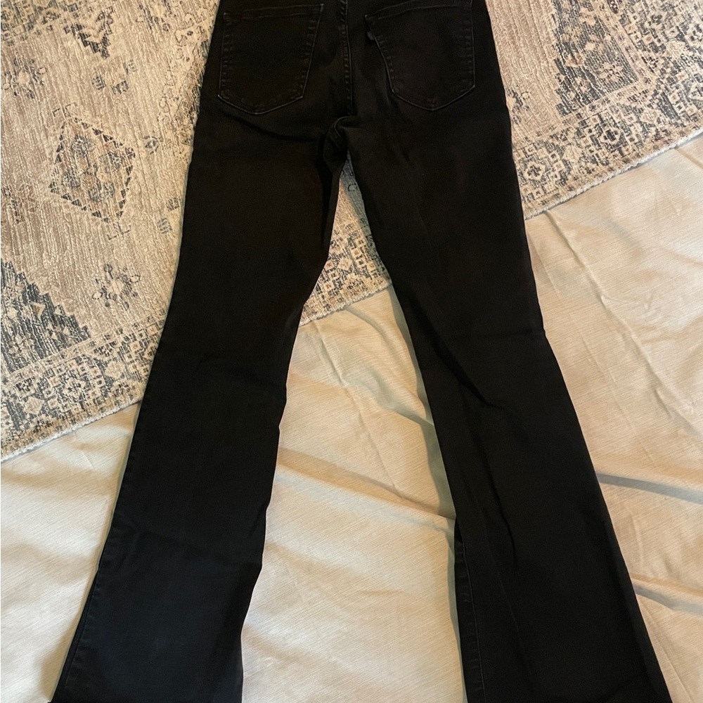 Levi's Black Flare Jeans - Women's